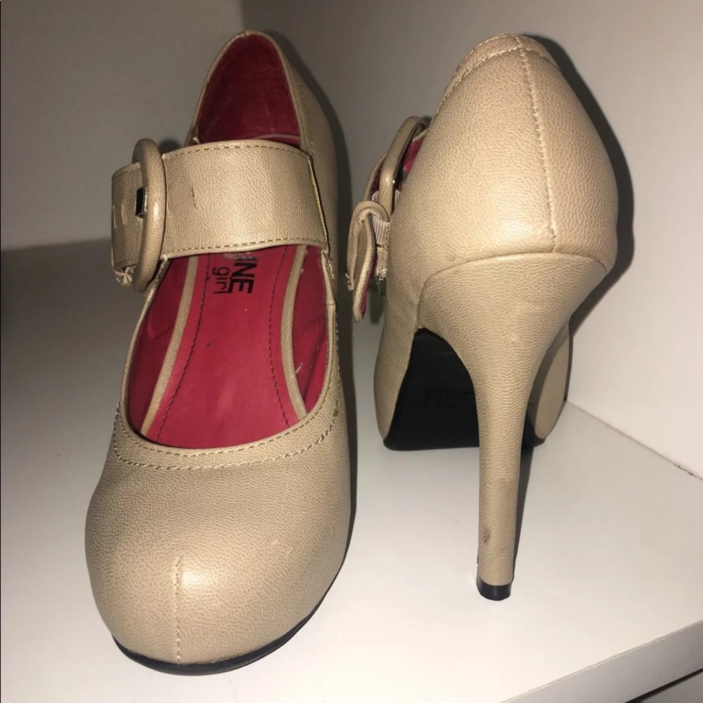 Beige Heels